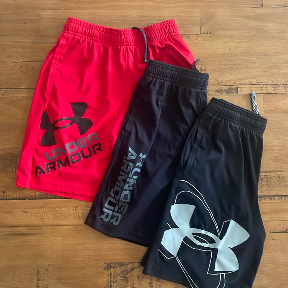 Boys under armor shorts